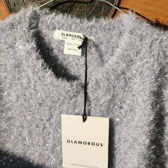 Lilac Glitter Dress - Picture 2 of 4